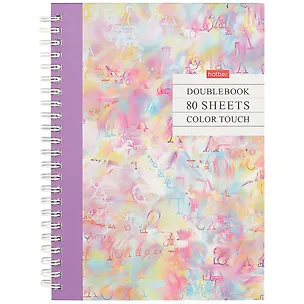 Тетрадь в клетку Hatber, Color touch, А5, 80 листов 253087