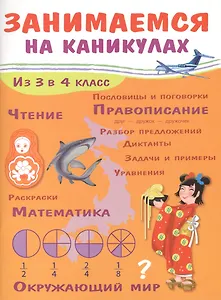 ЗАНИМАЕМСЯ НА КАНИКУЛАХ. Из 3 в 4 класс
