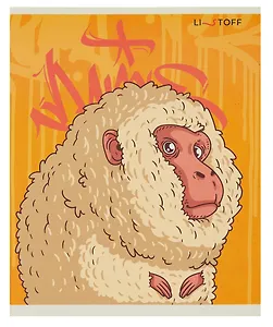 Тетрадь в клетку Listoff, "Дикая природа", 48 листов, в ассортименте