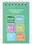 Блокнот А7 60л кл. "Постоянная система новосибирских элементов" спираль, УФ лак — 2940116 — 1