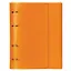 Тетрадь на кольцах в клетку Hatber, Diamond Neon, 120 листов, оранжевая — 233955 — 2