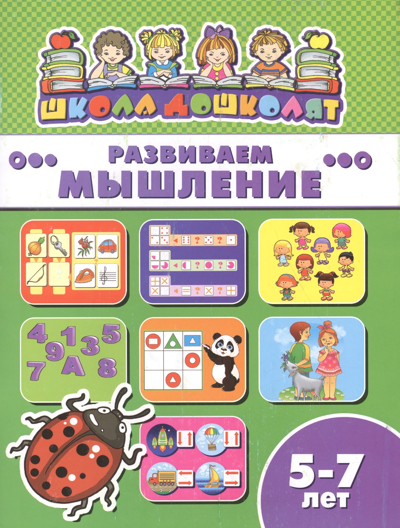 

Развиваем мышление (5-7 лет) (мШкДош)