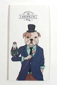 Блокнот, 48K (90*173мм) 24л линейка, картонная обложка на сшивке