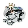 Миниатюра Царевна лягушка (U0227-001-C01) серебристого цвета… 2296954
