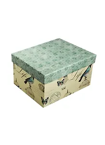 Коробка подарочная "Life" 20.5*16.5*11.7 квадратная, картон, Вейксинг