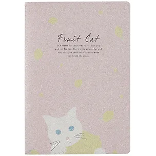 Тетрадь в линейку Fruit cat, B5, 38 листов, в ассортименте 257390