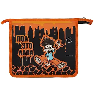 Папка для тетрадей А5 "Влад А4" 2 отделения, пластик