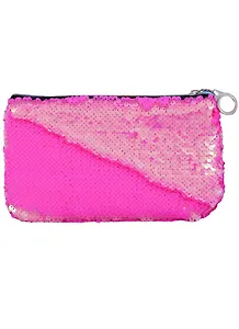 Пенал школьный 1 отделение "Glam. Розовый"