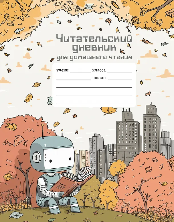 Книга Читательский дневник школьника для домашнего чтения () — 1