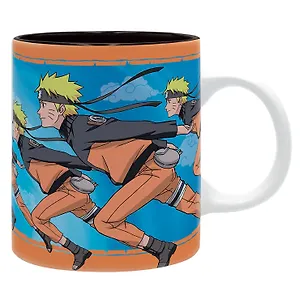 Кружка в подарочной упаковке Аниме Naruto Run (Наруто) (керамика) (320 мл) 2943245