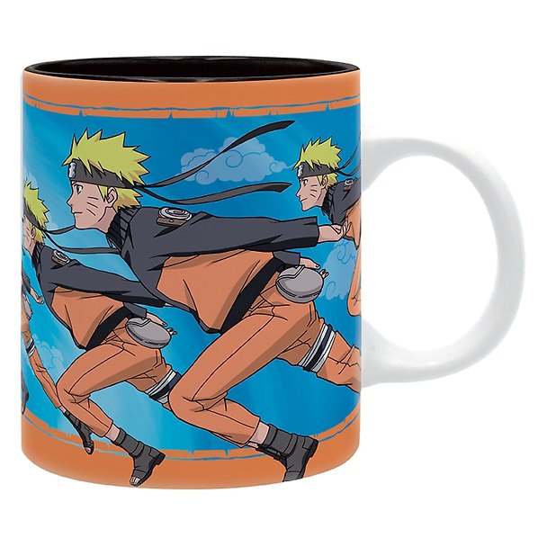 Кружка в подарочной упаковке Аниме Naruto Run (Наруто) (керамика) (320 мл) 2943245 — 1