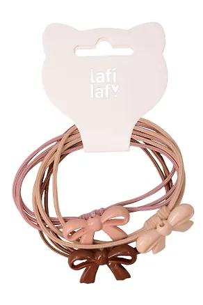 Набор резиночек Бантики (3шт) (пластик) (9см) (12-Aidou-8) (Lafilaf) 3136732