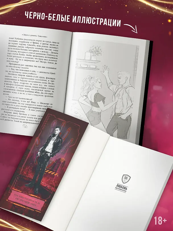 Книга Эффект домино. Грешники (Кира Оллис) — 9