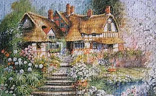 Пазл 500 В-51717 Коттедж у пруда (47х33см) (коробка) 2341697