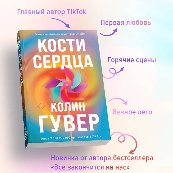 Книга Комплект из 2-х книг (Кости сердца + Все закончится на нас) (Колин Гувер) — 7