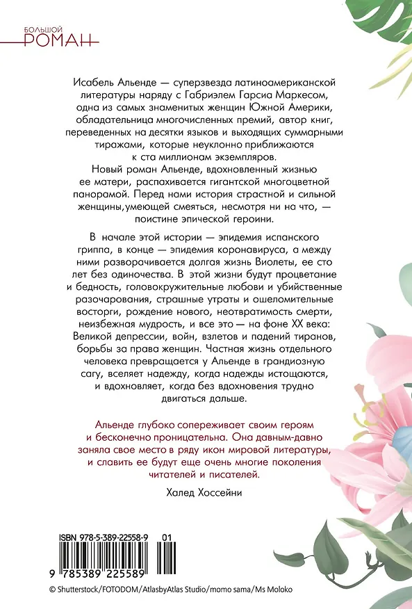 Книга Виолета (Исабель Альенде) — 2