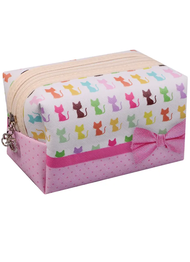 Косметичка на молнии Кошки 16*8см (ПВХ бокс) 12-11847-1220-6 2591248 — 1