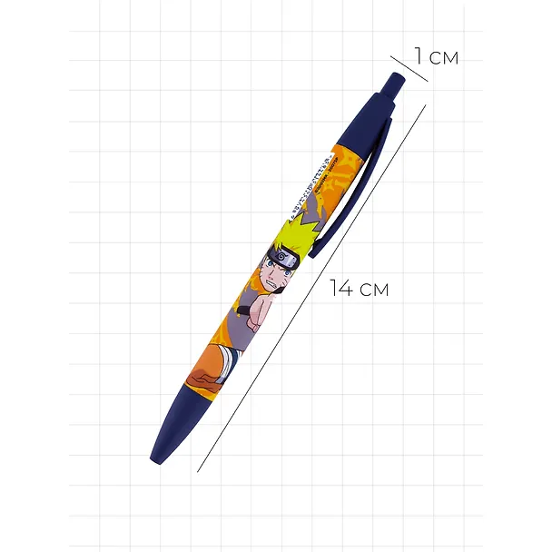 Шариковая ручка синяя автоматическая, Naruto, Academy Style 2973970 — 4