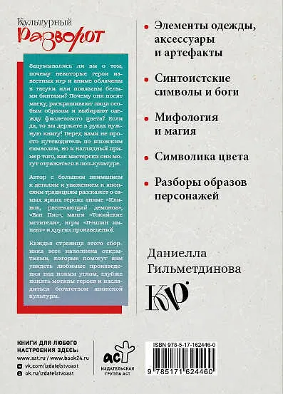 Книга Японские символы: путеводитель по аниме, манге и играм (Даниелла Гильметдинова) — 2
