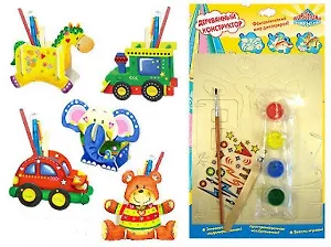 Конструктор дерев. (Карандашница) (13943) (Пирамида открытий)