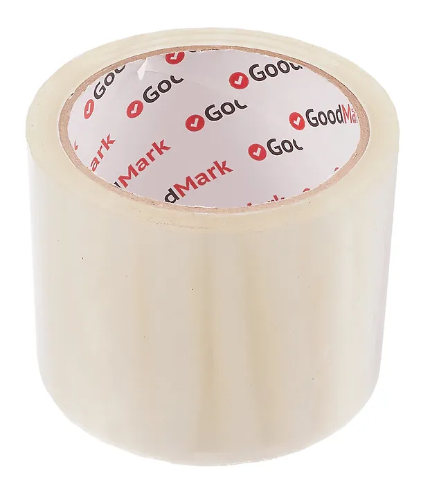 Лента клейкая упаковочная прозрачная, 75 мм х 60 м, GoodMark 3025102 — 1