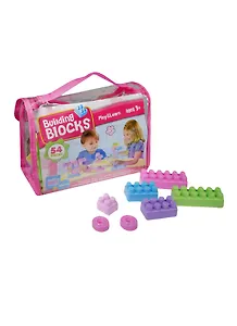 Конструктор в розовой сумочке (54 детали) (15-03000-3339)