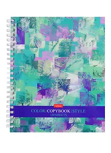 Тетрадь в клетку Hatber, Color style, 120 листов
