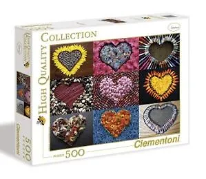 Пазл Clementony HQ. Сердца 500К 30499 2295746