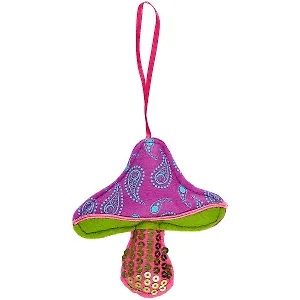 Новогоднее подвесное украшение "Грибок"