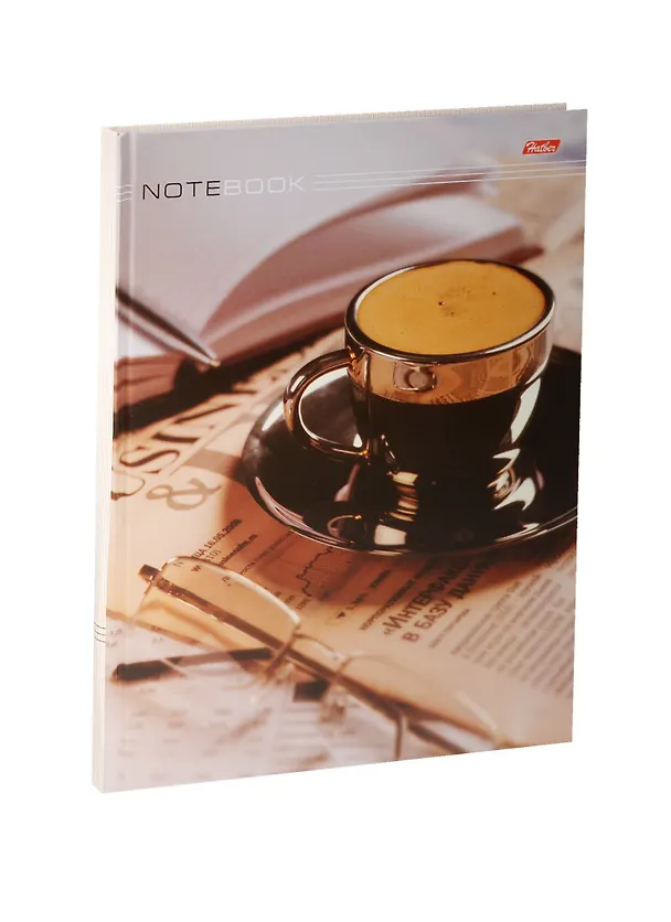 Книга для записей А5 80л кл. "Кофе брейк" 7БЦ, тонир.блок, Hatber 239215 — 2