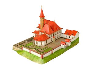 Сборная модель «Приоратский дворец. Россия конец 18 века»