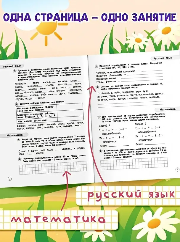 Книга Вспомнить всё! За месяц до школы. Переходим в 4 класс. Математика и русский язык (Владимир Королев) — 6