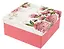 Коробка подарочная "Пионы" 20*20*9.5, картон — 3040598 — 3