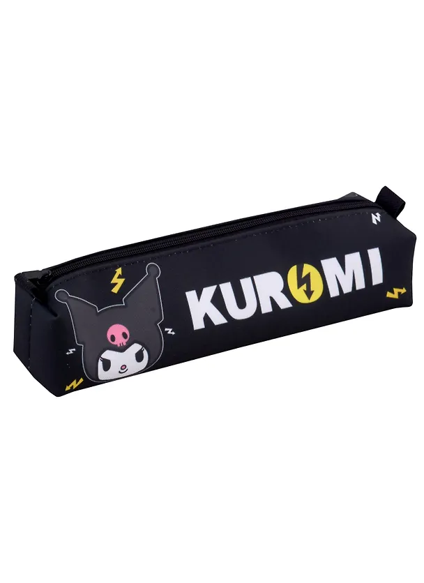 Пенал-косметичка объемный "Kuromi", черно-желтый 2969040 — 2