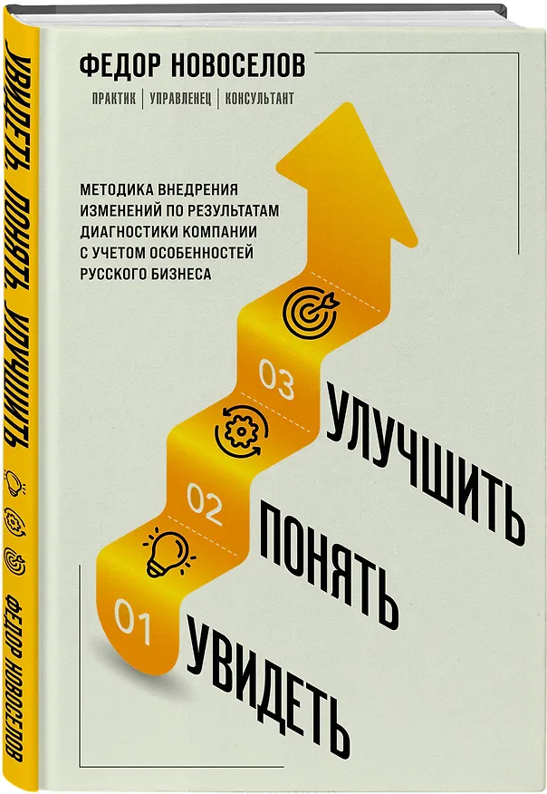 Книга Увидеть. Понять. Улучшить. Методика внедрения изменений, по результатам диагностики компании, с учетом особенностей русского бизнеса (Федор Новоселов) — 4