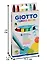 Фломастеры Giotto, Turbo Maxi, 6 цветов — 239229 — 2