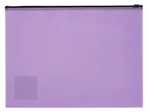 Папка на молнии А4 "Soft Manga", пластик, ассорти 3111104