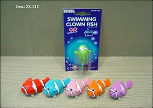 Игрушка плавающая заводная Рыба-клоун (20313) (2K-31C)