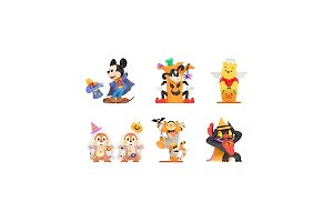Фигурка Disney Halloween Fantasy Night Series Blind Box (1шт) (6936785452281) (TPT12)