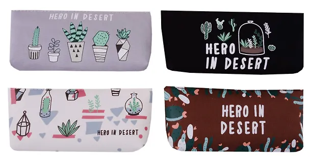 Пенал на молнии «Кактусы: hero in desert», 20 х 8 см 2591317 — 5