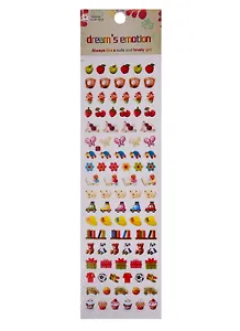 Наклейки PVC Эмоции, микс GF-001-003