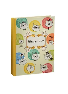Блокнот Hipster Cats (крафт)