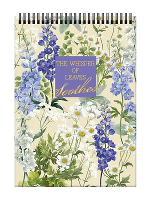 Блокнот А5 80л "La Fleur. Soothes" гребень 3149493