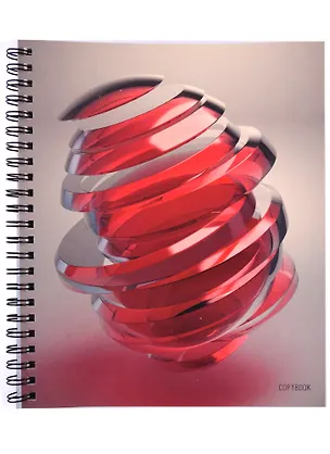 Тетрадь в клетку Listoff, 3D-mix, 96 листов, в ассортименте 2901052