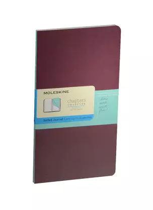 Книга для записей А5 64л в точку "Chapter" Slim фиолетовая, Moleskine — 240979 — 1