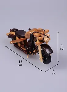 Модель Мотобайк (18х4х9см) (дерево) (7097003/3)