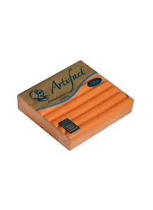 Набор для творчества Пластика (пластилин отверждаемый) брус 56гр, Апельсиновый классический 2591