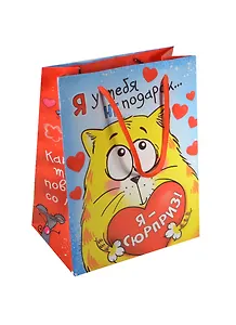 Подарочный пакет MS Котэ Я не подарок (841775) (Сима-ленд)