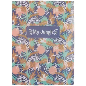 Папка с файлами «Zebra tropic», А4