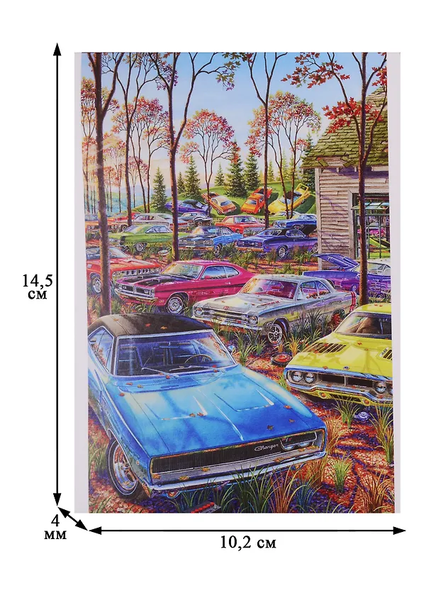 Блокнот А6 32л кл. "Cool cars" ВД лак, ассорти 255231 — 2